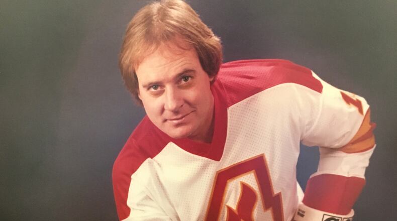 Former Atlanta Flames player Tim Ecclestone. (Special to the AJC)