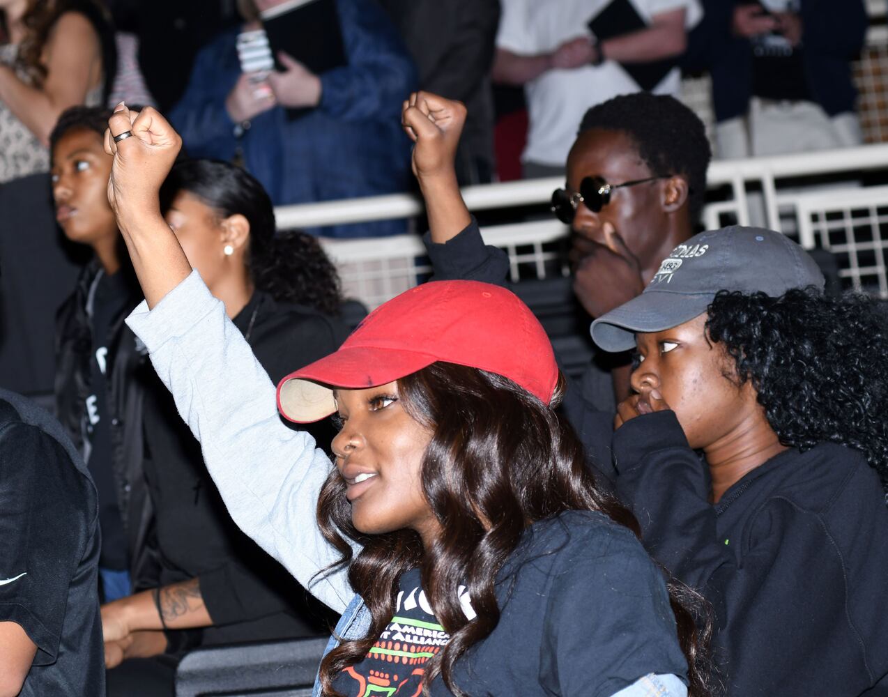 Kennesaw State students protest at Sam Olens event