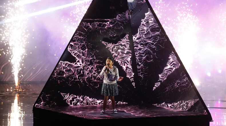 AMERICA'S GOT TALENT -- "Live Show 5" Episode: 1221 -- Pictured: Angelica Hale -- (Photo by: Trae Patton/NBC)