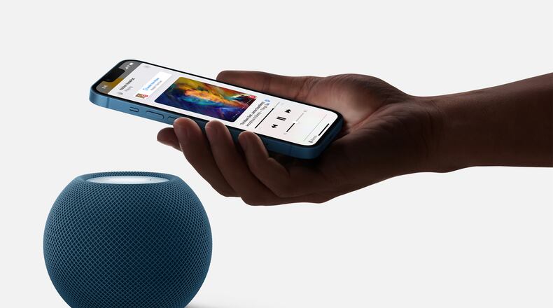 The sound of music lasts beyond this holiday season with an Apple HomePod mini.
Courtesy of Apple Inc.