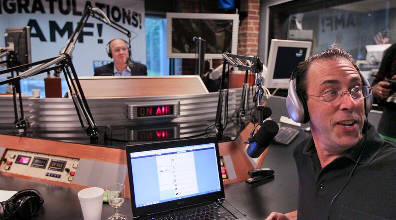 Clark Howard (right) is one of about 2,000 passengers currently sailing on Royal Caribbean’s Splendour of the Seas. Early Thursday, a fire started in one of the ship’s engine rooms. JOHN SPINK / JSPINK@AJC.COM