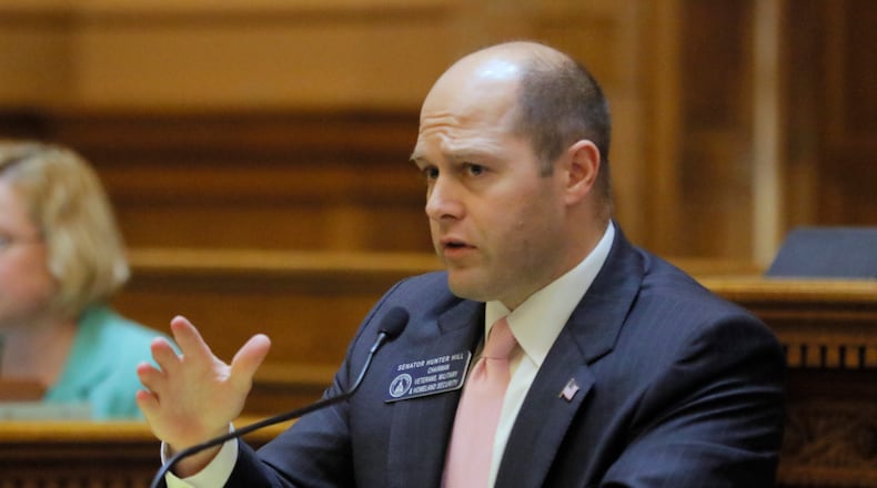 State Sen. Hunter Hill, R-Atlanta. Bob Andres, bandres@ajc.com