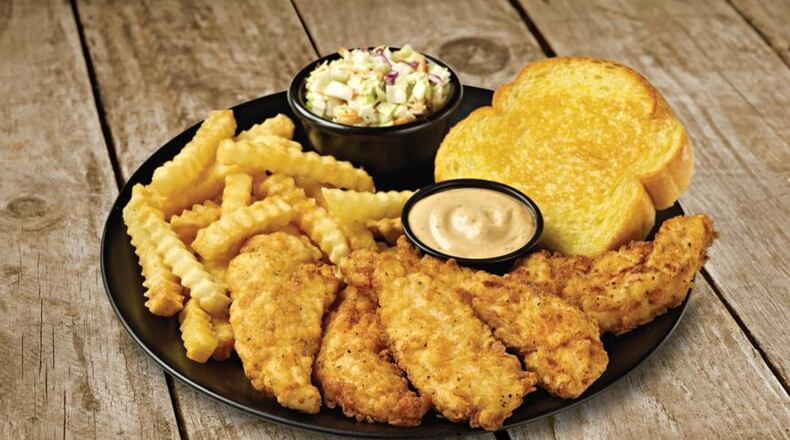 Huey Magoo's five-piece chicken finger meal