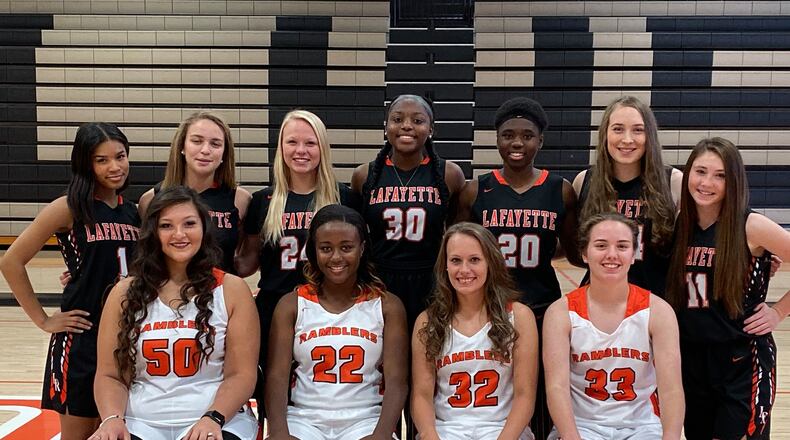The 2019-20 girls basketball team at LaFayette will go down in history as the northwest Georgia school's first to qualify for the state tournament. LaFayette had been the only school to field a team in 1945, the year of the first GHSA state tournament for girls, that hadn't qualified - until now.