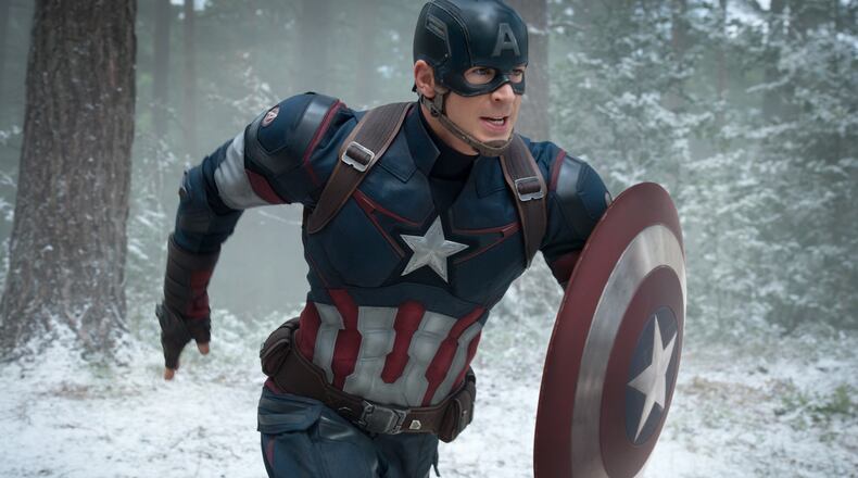Among films made in Georgia: The upcoming "Captain America: Civil War." Jay Maidment/Disney/Marvel via AP