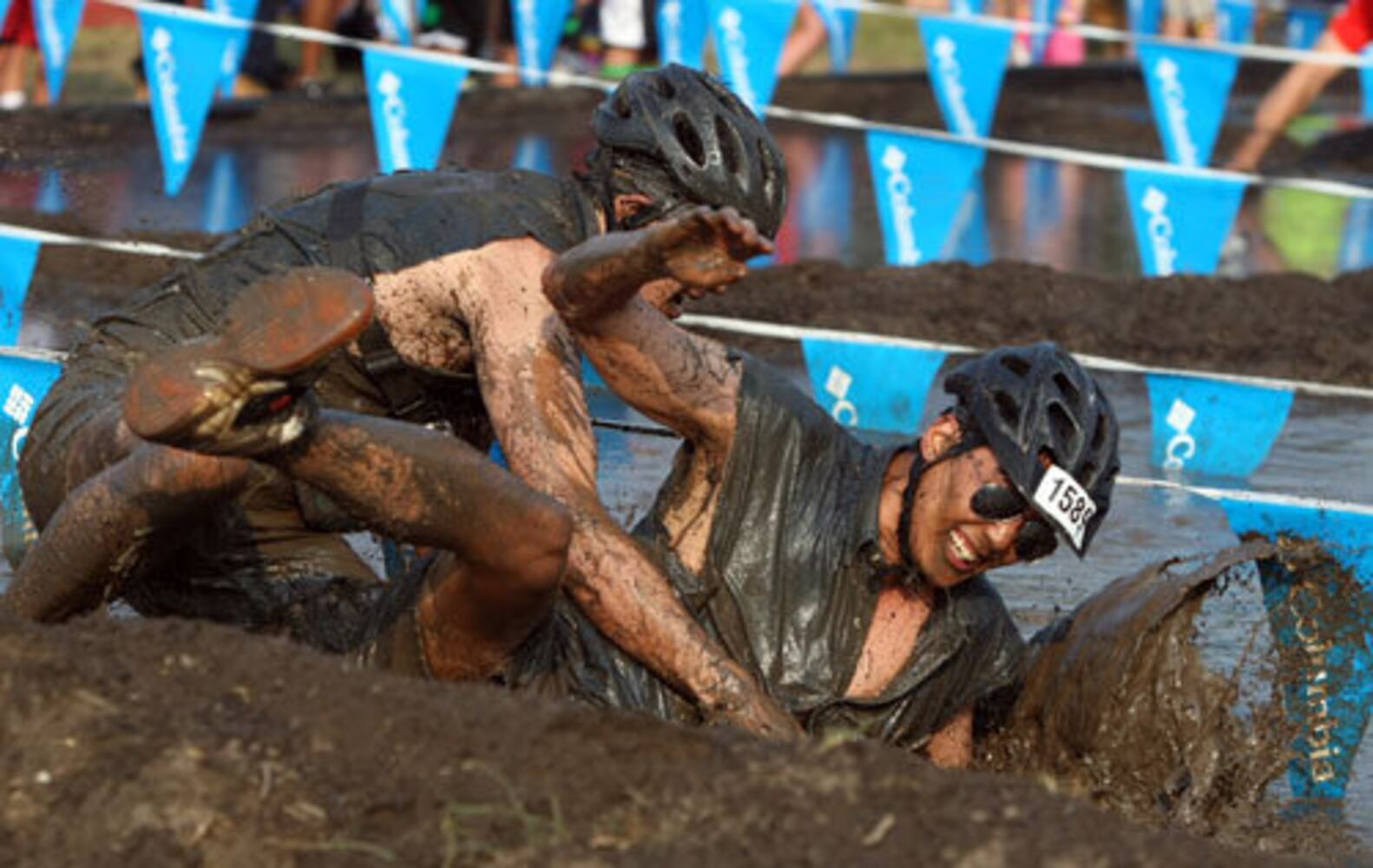 Athletes dive into competition at Columbia Muddy Buddy