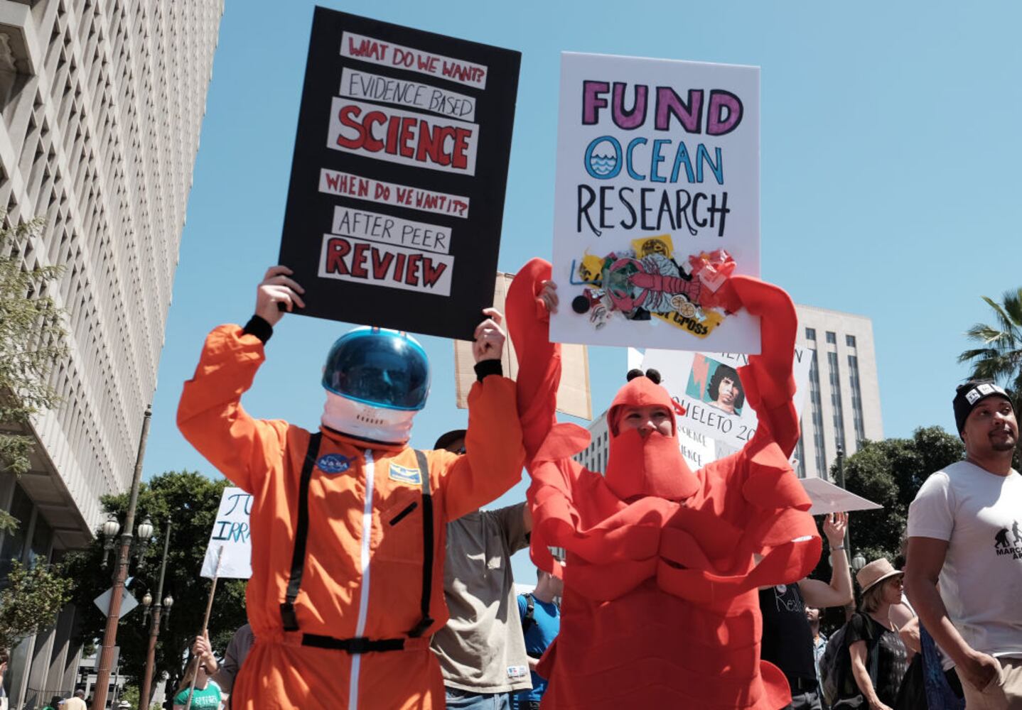 march for science signs