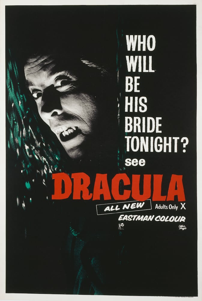 1958: Christopher Lee