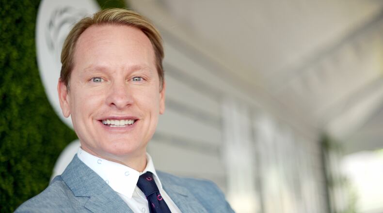 ARCADIA, CA - NOVEMBER 05: TV personality Carson Kressley at the 2016 Breeders' Cup World Championships at Santa Anita Park on November 5, 2016 in Arcadia, California. (Photo by Charley Gallay/Getty Images for Breeders' Cup)