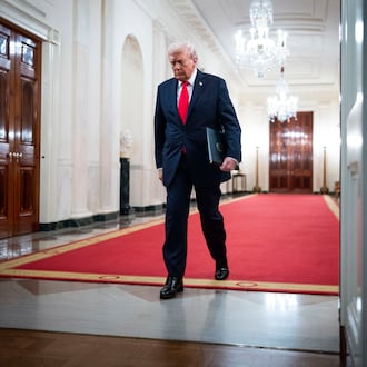 “This case is hereby dismissed in its entirety,” a Superior Court judge ruled in Georgia's election case against President Donald Trump. (Doug Mills/The New York Times)