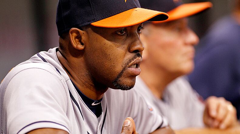 Former Astros manager Bo Porter served as Fredi Gonzalez's third-base coach while with the Marlins.