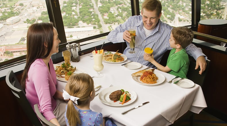 Having children doesn't mean you can't eat at a restaurant. The key is training your kids early, so they know how to conduct themselves and what to expect.