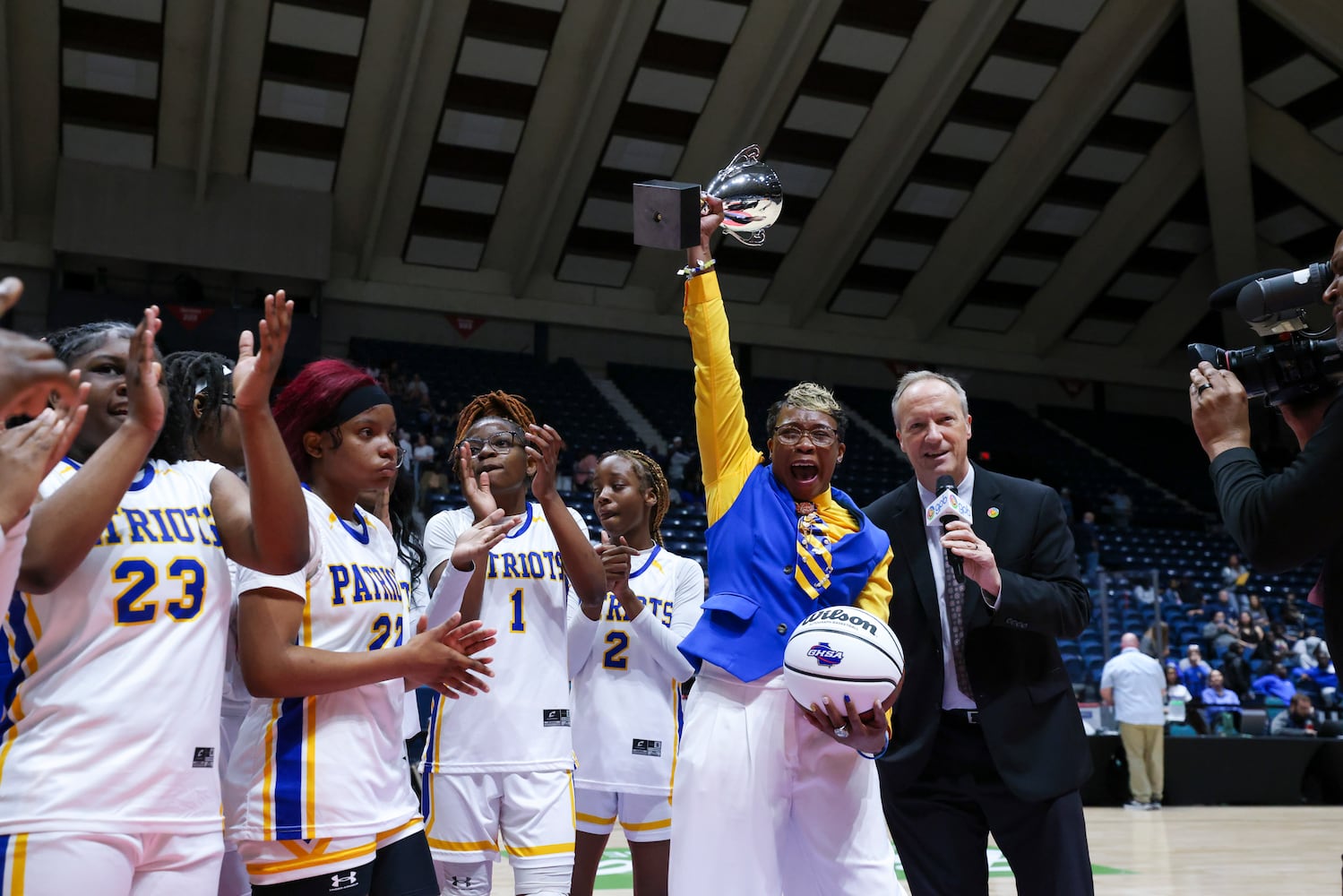 Class A Division 2 Girls State Championship game between Washington-Wilkes and Wilcox County