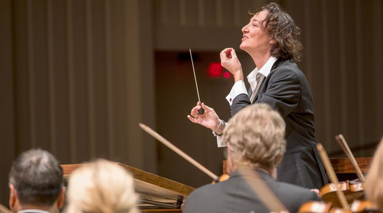 Nathalie Stutzmann will lead the ASO this year in an ambitious series of concerts featuring the symphonies of Ludwig van Beethoven and more. Courtesy of Atlanta Symphony Orchestra