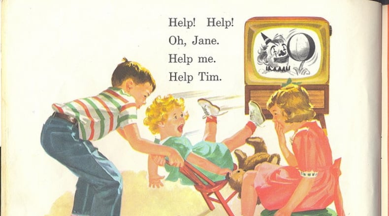 Millions of American kids were raised on the Dick and Jane book series used to teach reading from the 1930s to the 1990s