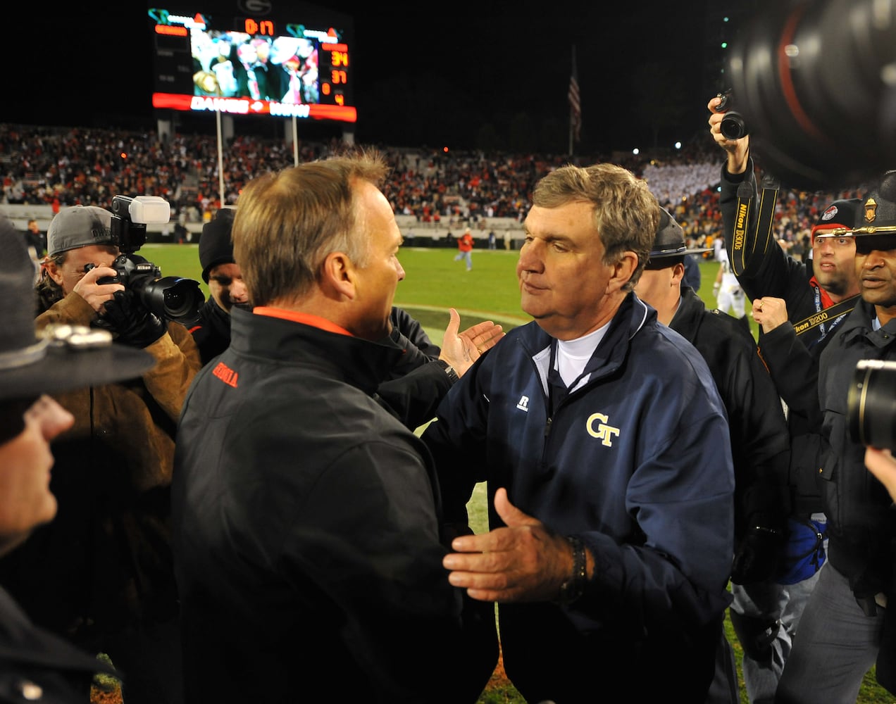 Sports handshakes