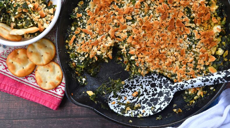 Spanakopita Dip.
(CHRIS HUNT FOR THE ATLANTA JOURNAL-CONSTITUTION)