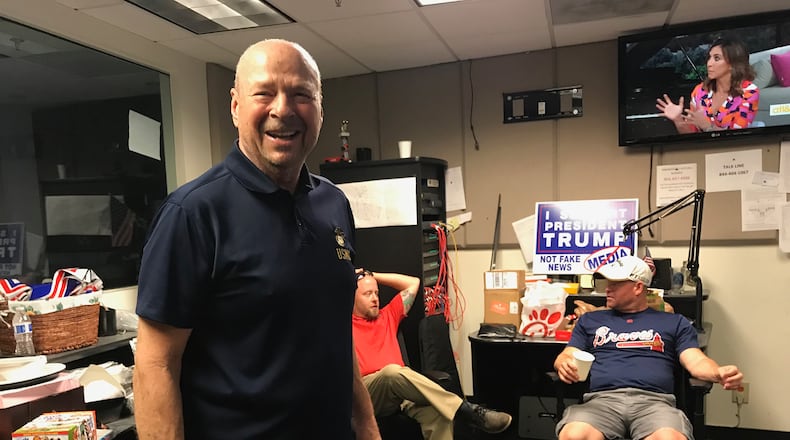 Kim "The Kimmer" Peterson, shown here in 2019 on the last day at Talk 106.7, will be on Xtra 106.3/1230 on Saturdays at noon starting March 12, 2022. RODNEY HO/rho@ajc.com