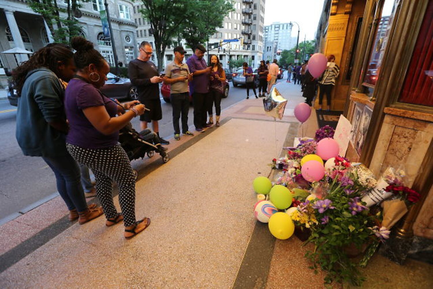 Prince mourned, Atlanta