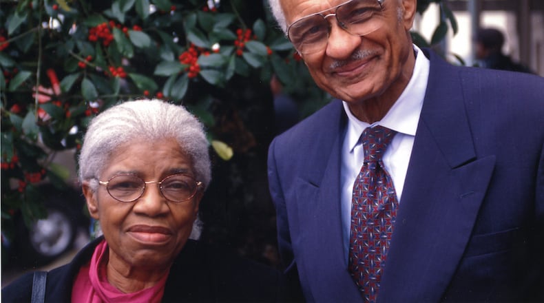 For 58 years, C.T. Vivian was devoted to his wife, Octavia, who died in 2011. Family Photo