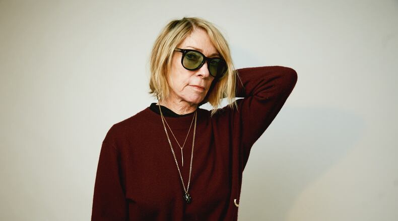 Kim Gordon poses for a portrait on Tuesday, Dec. 9, 2025, in New York (Photo by Taylor Jewell/Invision/AP)