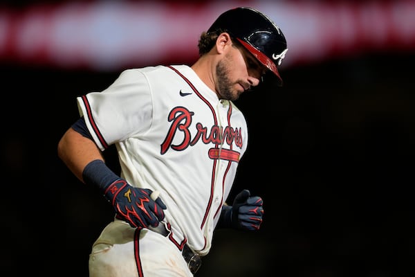 A resurgent Austin Riley? (AP Photo/Mike Stewart)