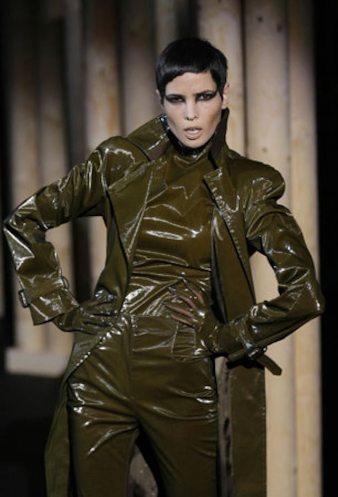 Lady Gaga walks Thierry Mugler runway in Paris