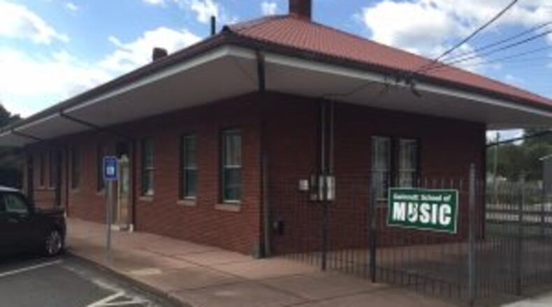 Lawrenceville will maintain, repair and keep up of the Depot and Boulder Creek Coffee buildings in exchange for revenue from leases. (Courtesy Gwinnett School of Music)