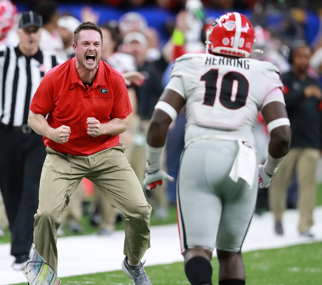 Photos: Bulldogs too much for Baylor in Sugar Bowl