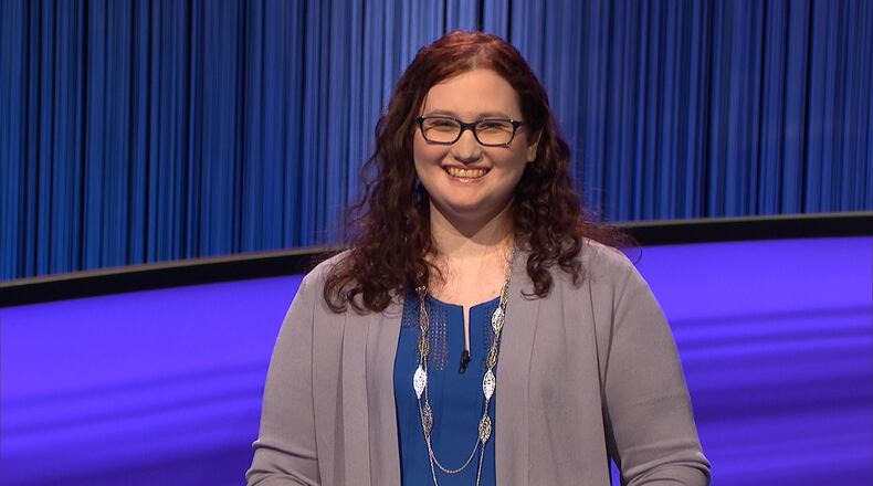 Peachtree Corners digital marketer Danielle Maurer on May 6's episode of "Jeopardy" beat Mattea Roach, who had a 23-game win streak broken. JEOPARDY