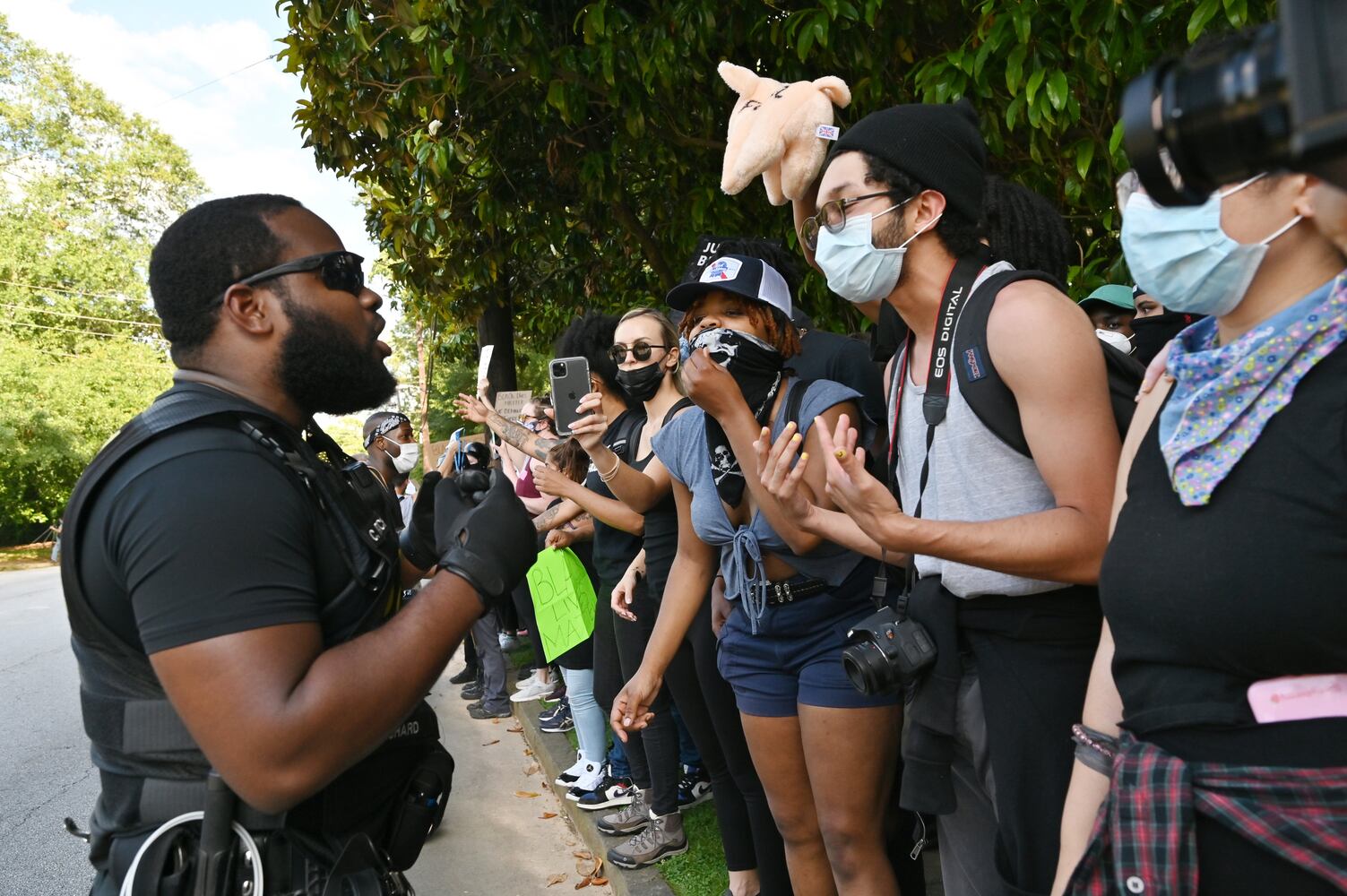 PHOTOS: Protest around metro Atlanta