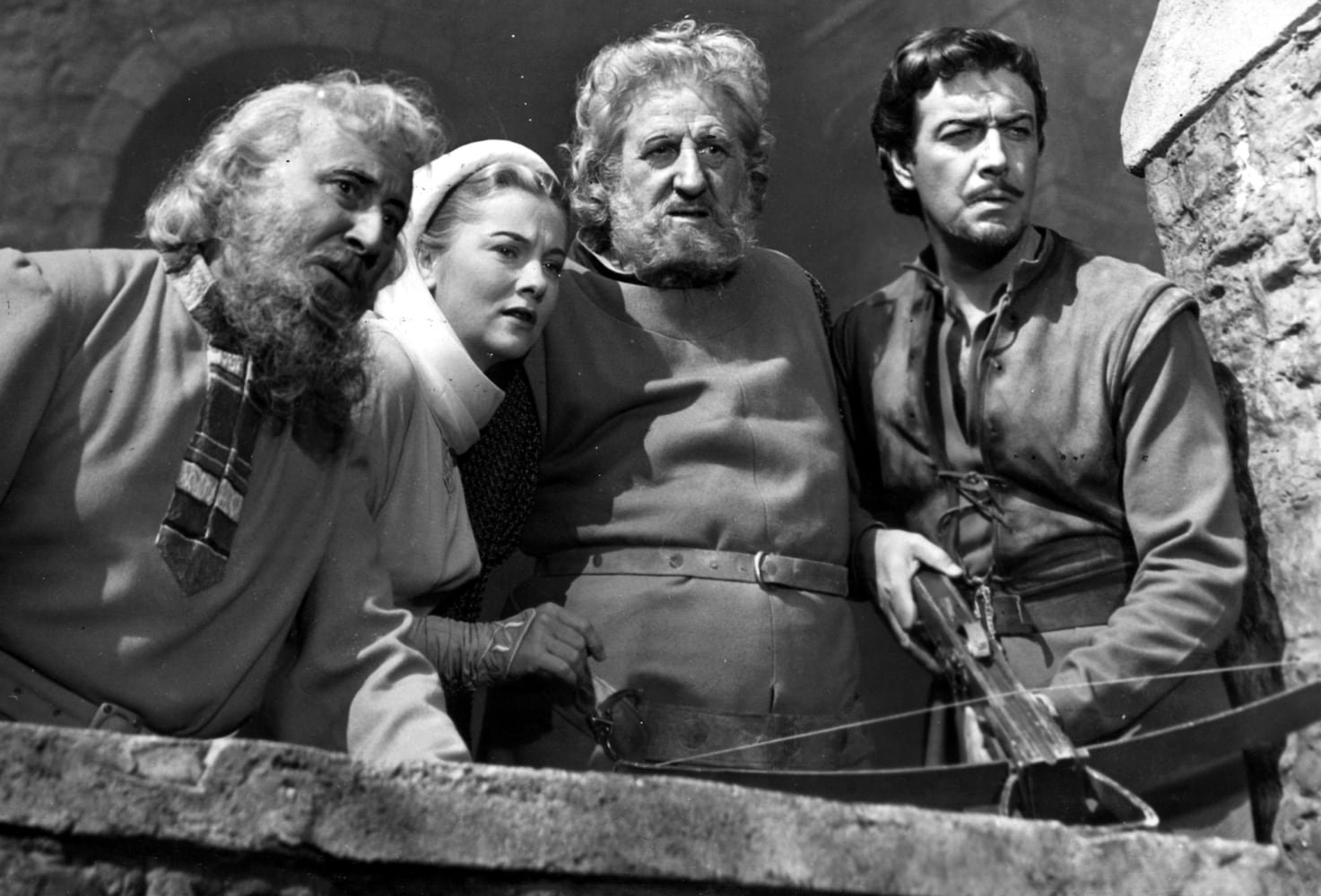 Actress Joan Fontaine through the years
