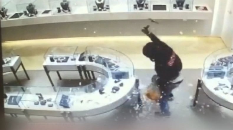 Jewelry store heist in Houston