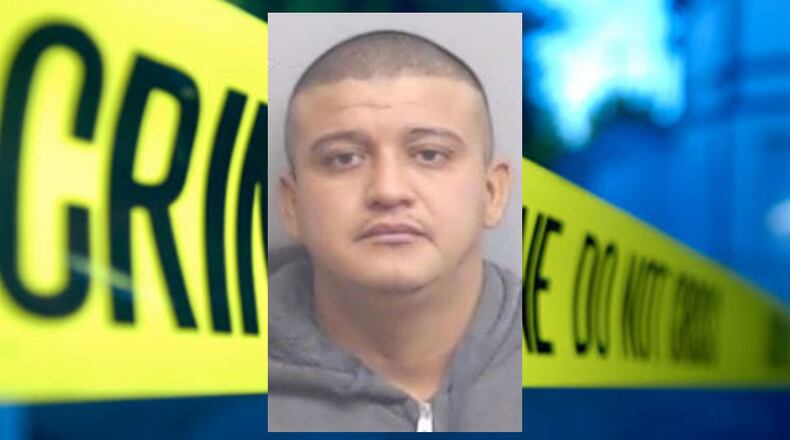 Aldair Leon-Ollusa was arrested in Atlanta and charged in a hit-and-run that killed a Raleigh, North Carolina, TV news editor. (Credit: Fulton County Sheriff's Office)