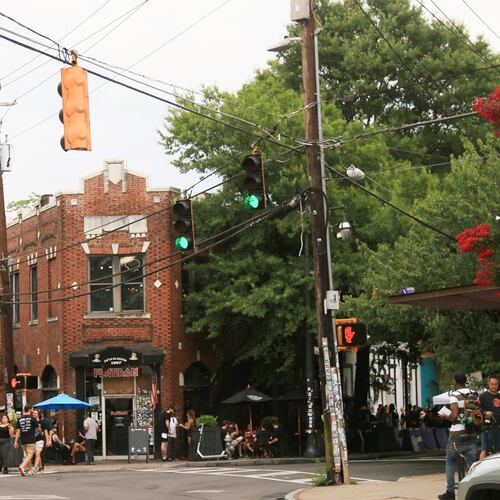 Flatiron Bar and Restaurant in East Atlanta Village in 2022. (Katrina Merto for the AJC)