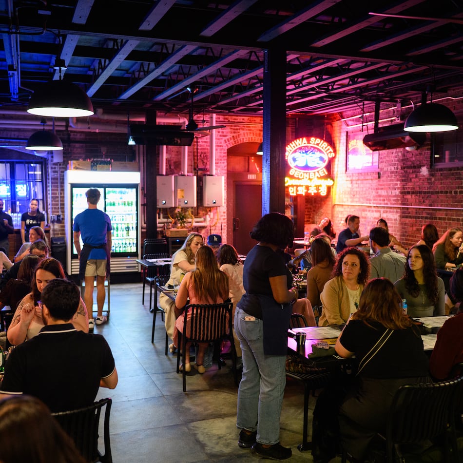 The dining room at Spring 2nd Branch in Marietta. (Peter Ho/Courtesy of Spring 2nd Branch)