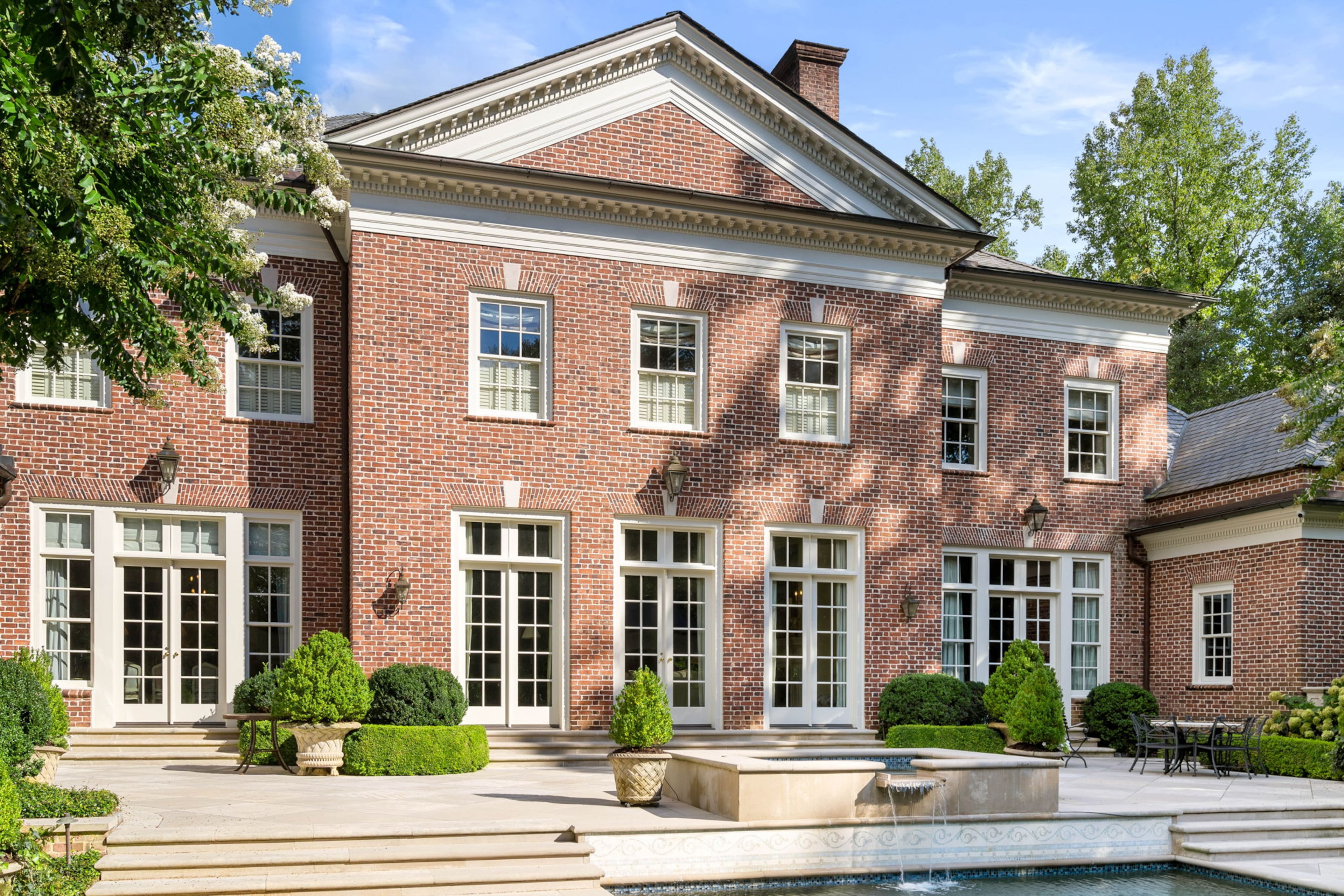 Sold for $12,865,000, the Buckhead property features over 14,000 square feet of living space in the main house alone.