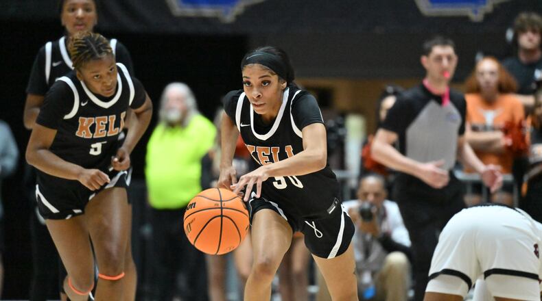 Crystal Henderson was the driving force behind Kell's run to the Class 5A girls championship. The senior guard scored 29 points Thursday in the 57-36 title game victory over Warner Robins in Macon.