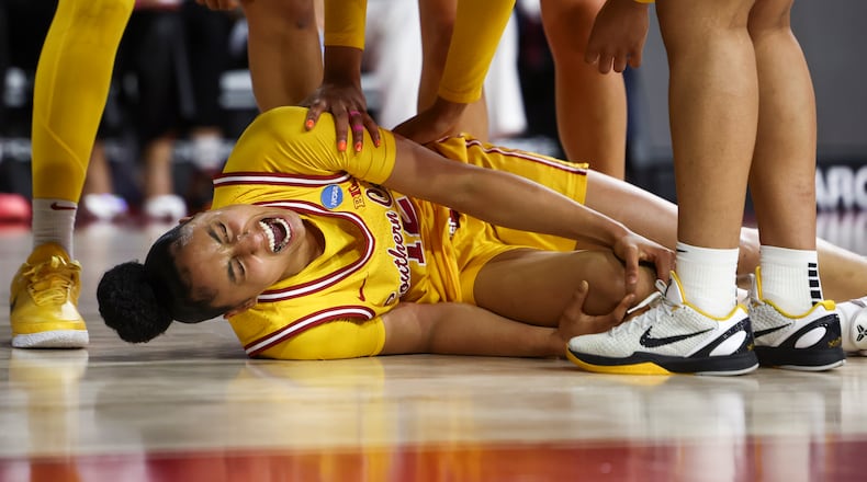 What Happened to JuJu Watkins? USC Star Suffers Scary Knee Injury in March Madness Showdown