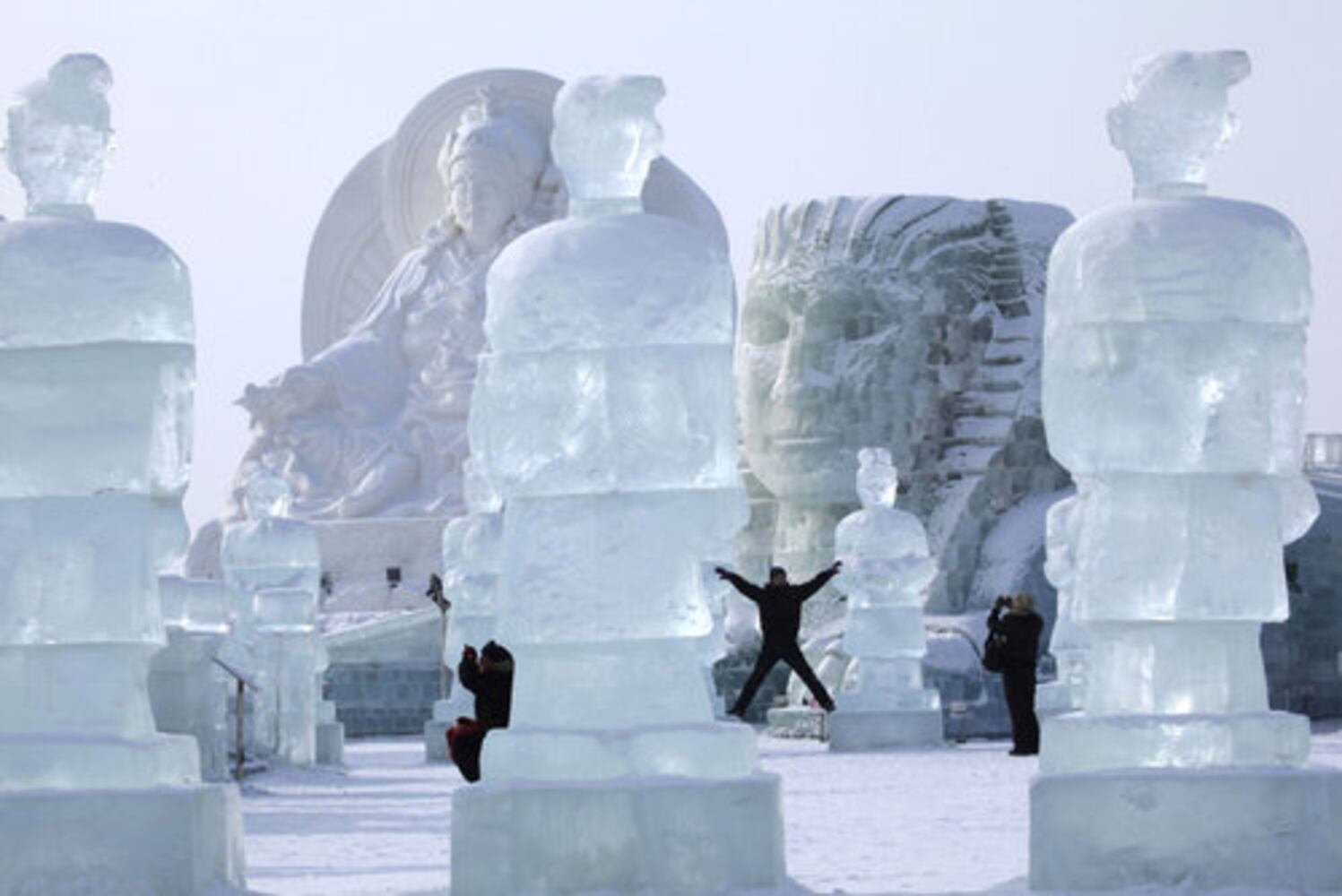 Harbin ice festival a feast for the eyes