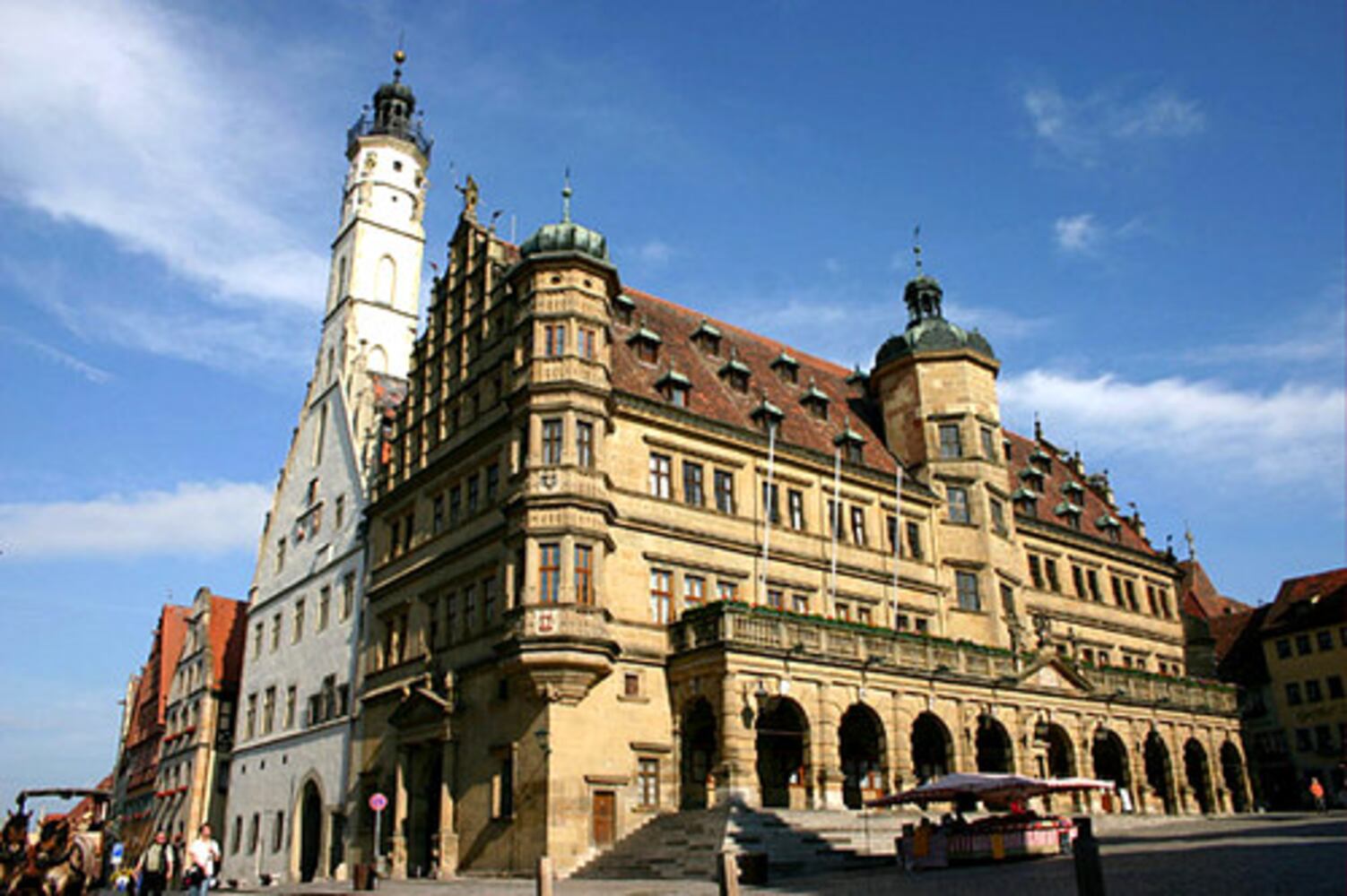 Middle Ages splendor of Rothenburg, Germany