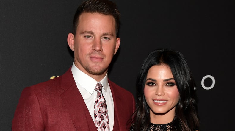 Actor Channing Tatum (L) and actress Jenna Dewan Tatum attend the grand opening of "Magic Mike Live Las Vegas" at the Hard Rock Hotel & Casino on April 21, 2017 in Las Vegas, Nevada. The Tatums executive produced the new TV series, Step Up: High Water that is based on the film franchise. (Photo by Ethan Miller/Getty Images)