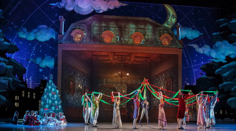 The Atlana Ballet began perfoming "The Nutcracker" in 1959 and it has become a staple of the holiday season for generations of Atlantans. Seen here is a moment from the 2022 version of Tchaikovsky's ballet, choreographed by Yuri Possokhov. Photo: Kim Kenney