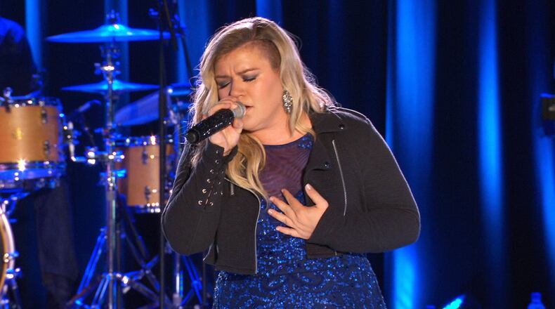 Kelly Clarkson at the Fourth of July spectacular special in D.C. July 4th. CREDIT: NBC