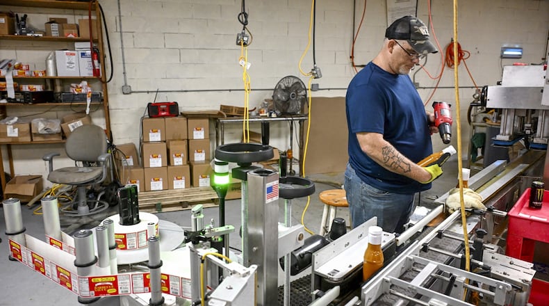 Mrs. Griffin’s Barbeque Sauce, the oldest continually made barbecue sauce in America, is bottled in Macon and packaged at a 12,000-square-foot facility on Roff Avenue. (Photo Courtesy of Jason Vorhees / The Macon Melody)