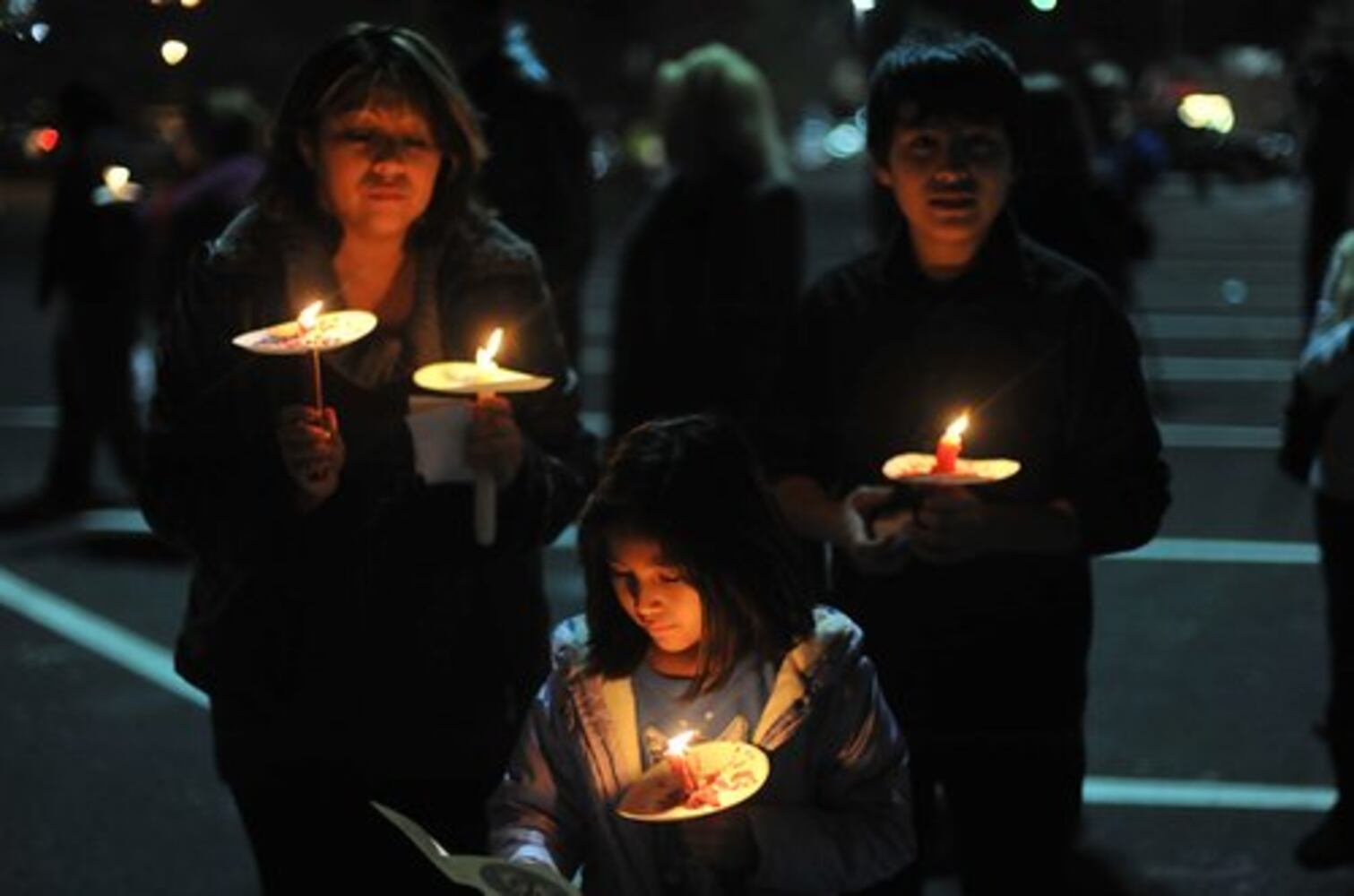 Jorelys Rivera mourned at candlelight vigil