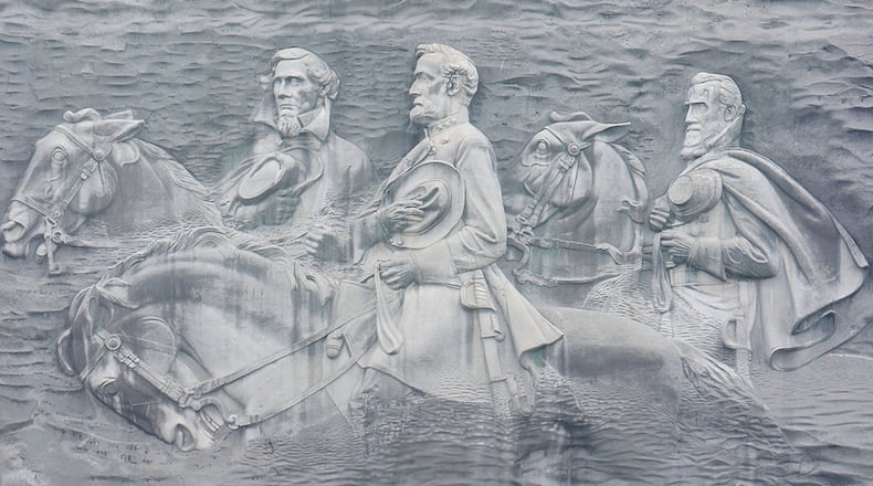 110202 Stone Mountain - All things Atlanta, the famous Confederate Memorial Carving at Stone Mountain Park Wednesday, Feb. 2, 2011. This is for our Community Page Standalone. Vino Wong vwong@ajc.com