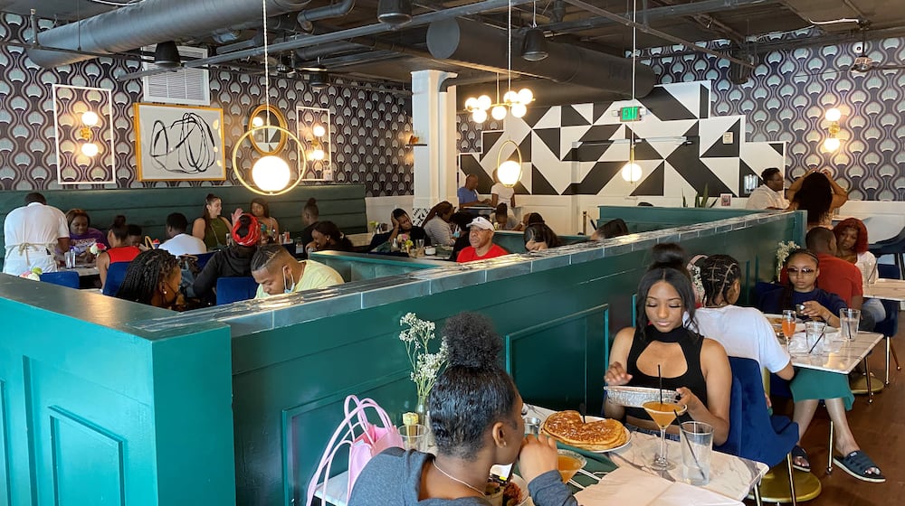 Breakfast at Barney’s is a new downtown hot spot for all-day brunch. Expect a wait, even on weekdays. Takeout also is an option. / 
Wendell Brock for The Atlanta Journal-Constitution
