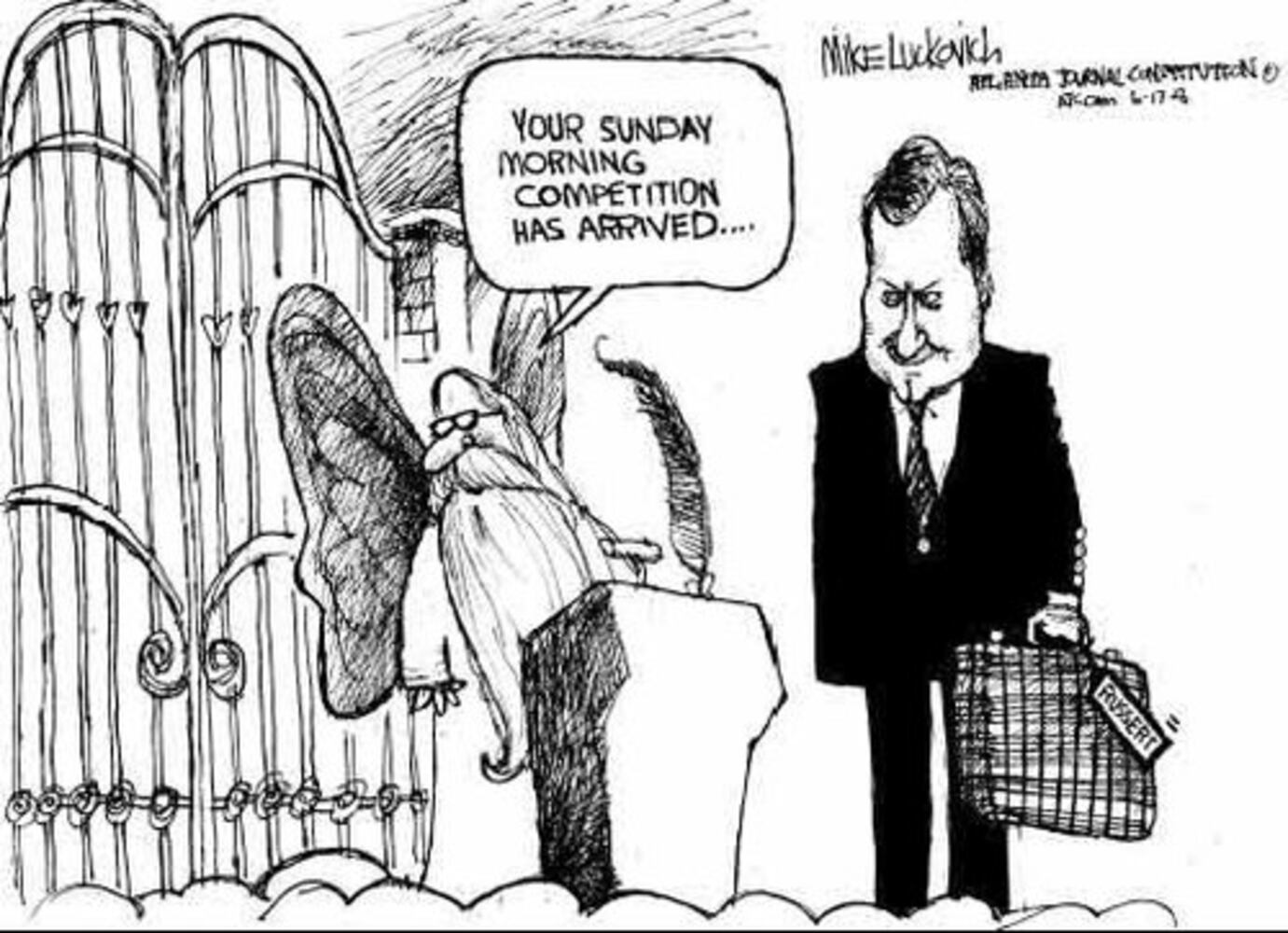 Luckovich pays tribute