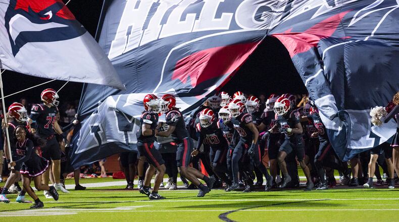 Hillgrove is looking to make its second consecutive trip to the quarterfinals with a road upset of West Forsyth on Friday night. (Oscar Guevara Saenz for the AJC)